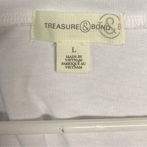 #120 TREASURE & BOND ruched sleeveless dress - Picture 5 of 7